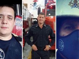 Kicillof decretó tres días de duelo por los bomberos que murieron en el incendio de Caseros