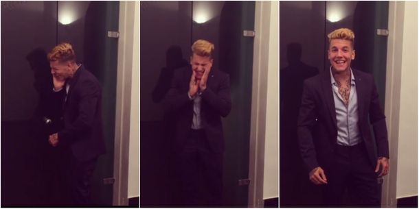 VIDEO: El egocéntrico acting Alexander Caniggia