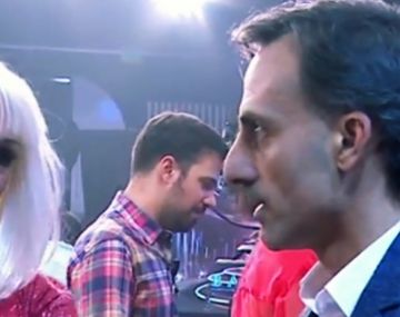 Diego Latorre junto a Yanina