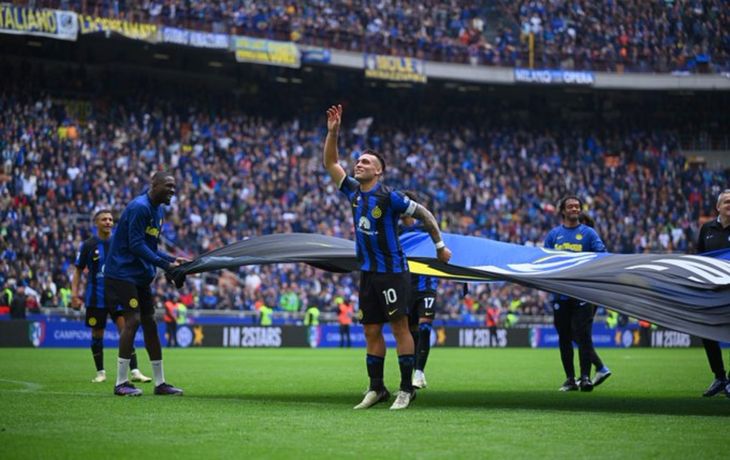 Inter, campeón con Lautaro Martínez, venció 2-0 a Torino y festejó a lo grande