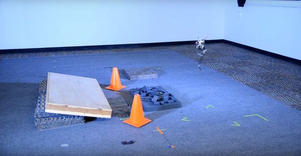 El robot que hace parkour