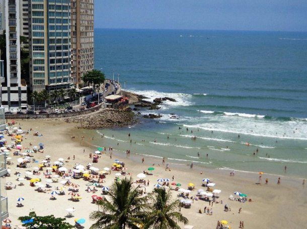 Guarujá es una ciudad costera cerca de San Pablo