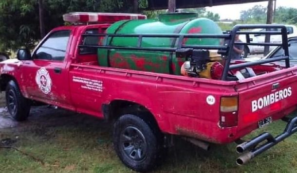 Corrientes: robaron el motor de la bomba de una camioneta de los bomberos voluntarios