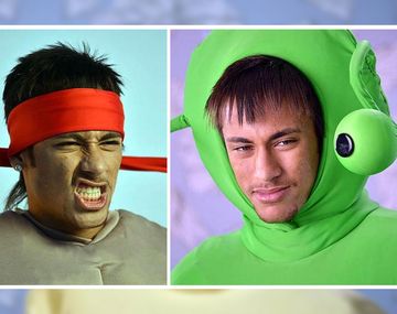 La ridícula producción de fotos de Neymar
