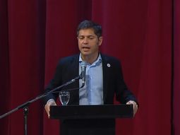 Kicillof le tomó juramento a sus ministros en la Provincia