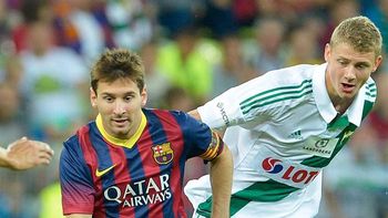 un gol de messi en el debut de neymar en el barcelona un gol de messi en el debut de neymar en el barcelona