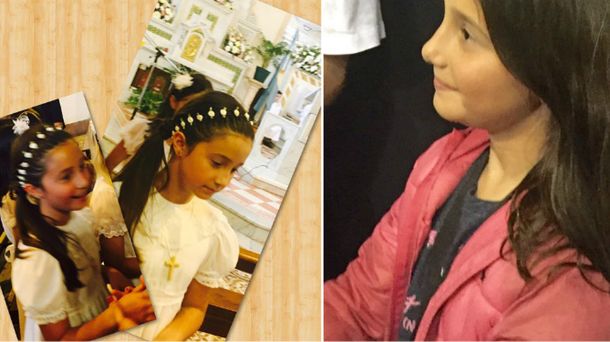 La emotiva comunión de la hija de Romina Yan