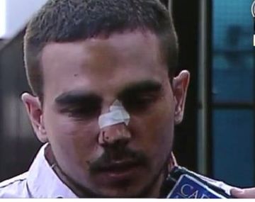 Denunció una brutal golpiza de patovicas