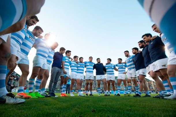 El plantel de Los Pumas