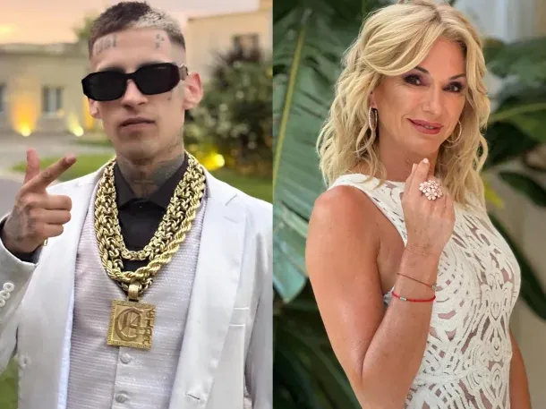 L-Gante se le declaró a Yanina Latorre en los Martín Fierro de la Moda