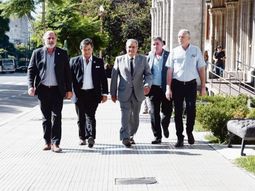Las organizaciones que forman la Mesa de Enlace: CRA, Sociedad Rural, Federación Agraria y Coninagro.