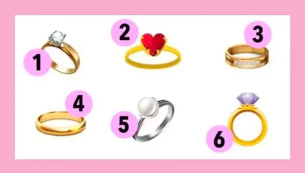 Test viral: el anillo que elijas revelará cosas sobre tu manera de ser