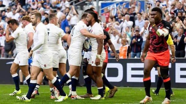 Inglaterra venció a Fiji y es semifinalista del Mundial de Rugby