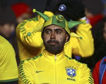 El dolor de los hinchas de Brasil