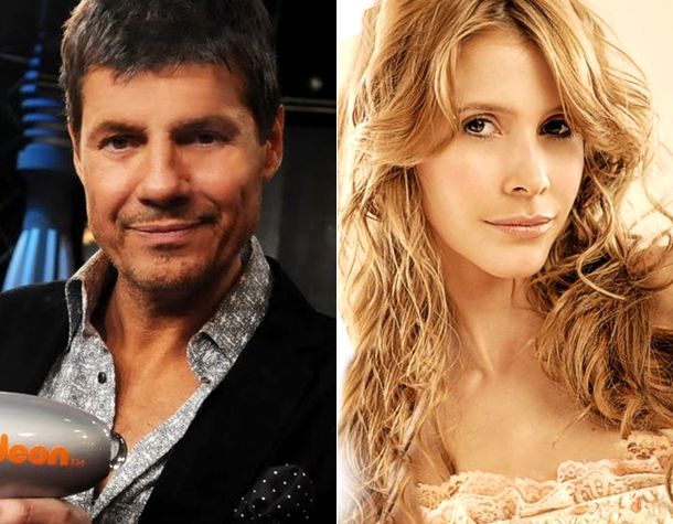 Tinelli y Valdés, unidos en defensa de su amor