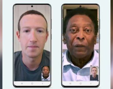 El sorpresivo diálogo entre Pelé y Mark Zuckerberg