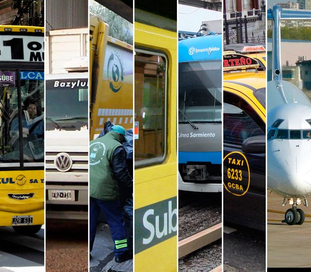 Transportes, cortes y todo lo que tenés que saber sobre el paro nacional