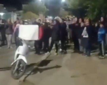 Caso Loan Danilo Peña: tensión y disturbios en el traslado de Laudelina