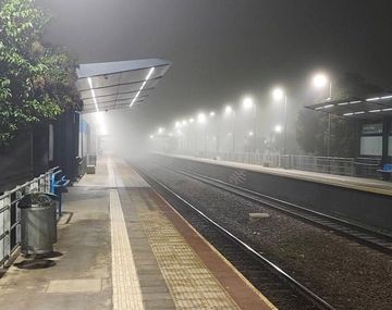 Niebla en Buenos Aires.