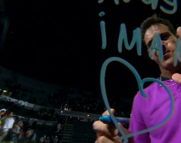 Mensaje de Del Potro para la mamá