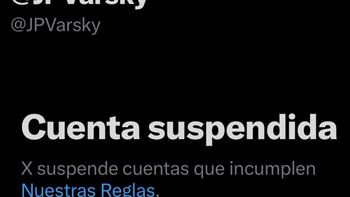 Qué pasó con la cuenta de Juan Pablo Varsky en la red social X ex Twitter Qué pasó con la cuenta de Juan Pablo Varsky en la red social X ex Twitter