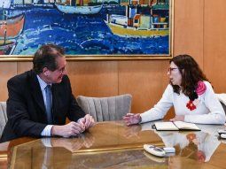 Batakis y Pesce articularon agendas de trabajo