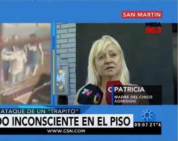 El joven noqueado por un trapito no recuerda nada antes de la piña