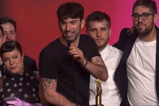 Pedro Rosemblat ganó el Martín Fierro y lanzó un filoso mensaje para Carajo que dejó mudos a todos