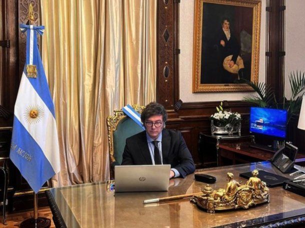 Javier Milei compartió un meme para celebrar la inflación del 25,5%