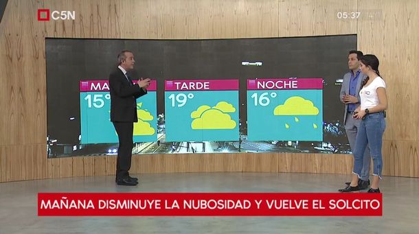 Pronostico del tiempo del lunes 13 de agosto de 2018