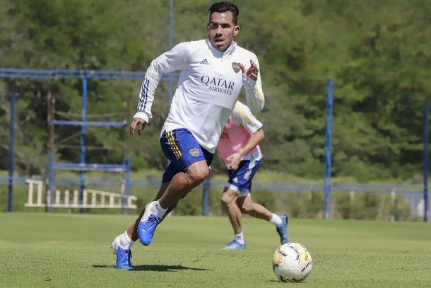 Carlos Tevez volvió a los entrenamientos. Foto: @BocaJrsOficial
