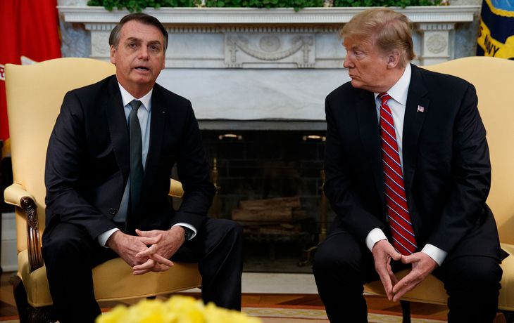 Jair Bolsonaro y Donald Trump