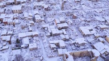 Nevó en el sur de Italia, como preveía el Nostradamus italiano Nevó en el sur de Italia, como preveía el Nostradamus italiano