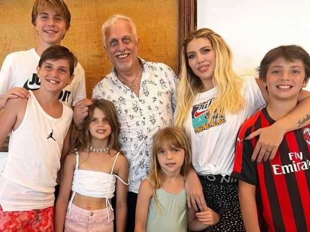 Wanda Nara se reconcilió con su papá: las primeras fotos con sus nietas