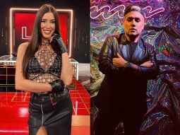 Fuerte cruce entre Juliana Díaz y Kennys Palacios en el Bailando