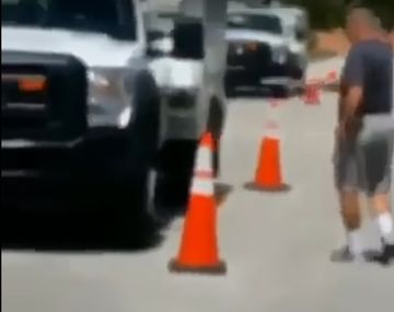 Tiroteó dos camiones en la puerta de su casa