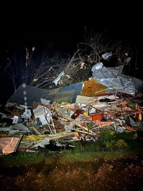 Así quedó Misisipi tras el paso de un devastador tornado