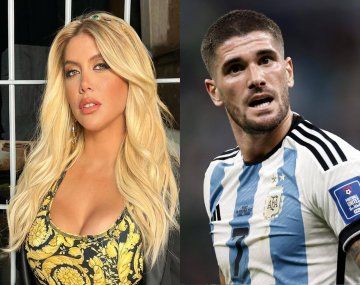 Wanda Nara advirtió sobre el pasado de De Paul: Le escribió a muchas famosas