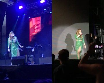 Es viral: resurgió un video de Karina La Princesita re contra enojada en pleno show