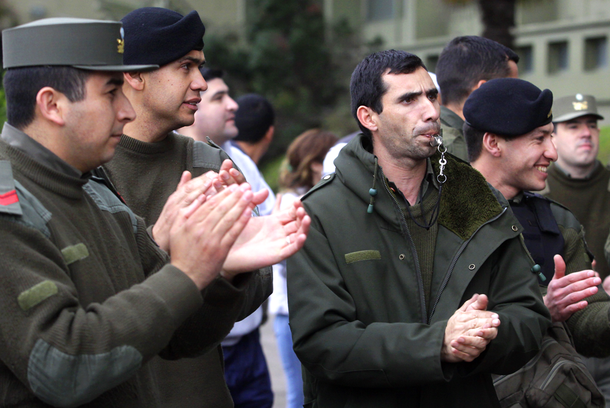 Gendarmería se sumó al reclamo de la Prefectura