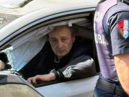 CristianPacha instantes después de provocar el grave accidente.