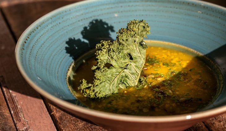 Sopa de zapallo cabutia: receta por Diego Sicoli y David Gdansky, chefs de Hierbabuena Restaurante