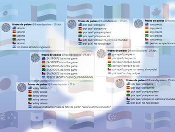 Frases de países: los nuevos memes que hacen reír a todo Twitter