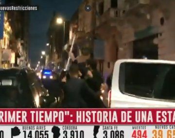 Así la custodia de Mauricio Macri golpeó al cronista C5N