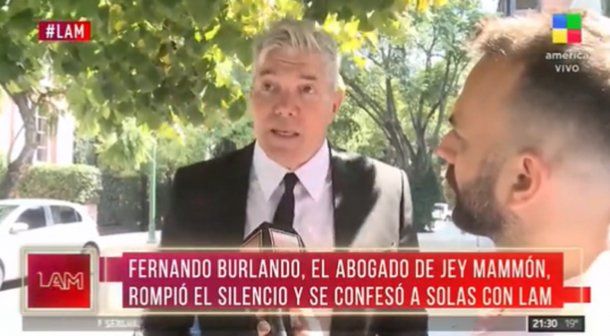 Fernando Burlando rompió el silencio sobre la denuncia de Jey Mammón