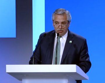 Alberto reclamó en la cumbre de Glasgow mayor flexibilidad para cumplir con la deuda