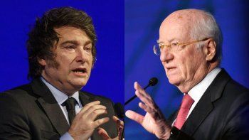 Javier Milei y Paolo Rocca. Javier Milei y Paolo Rocca.