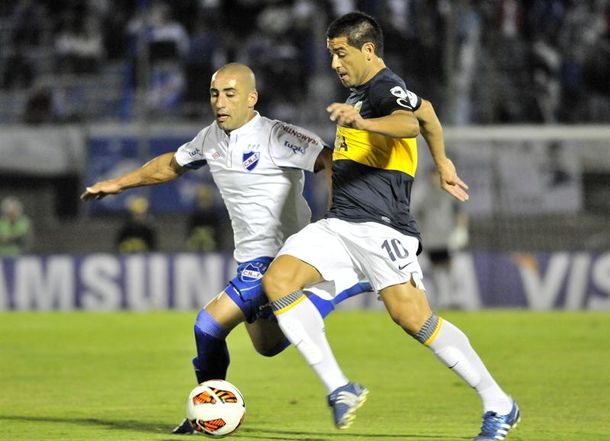Riquelme se convirtió en el máximo goleador de Boca en la Copa Libertadores