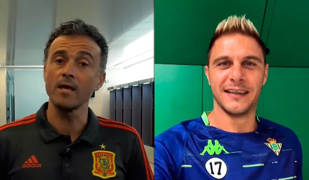 Luis Enrique presentó a los convocados de España y un jugador le respondió con un video insólito