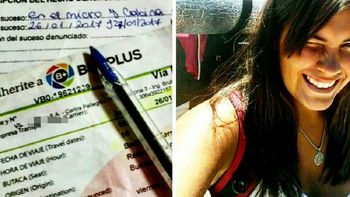 Sabrina Ojeda denunció acoso con esta foto en su muro de Facebook Sabrina Ojeda denunció acoso con esta foto en su muro de Facebook